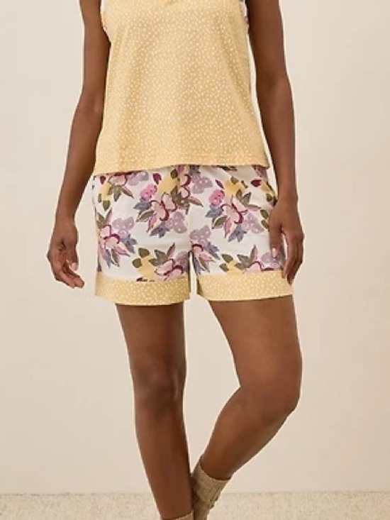 Pact Organic Other - Pact Organic Cotton Floral Lounge Shorts | Size XXS | NWOT
